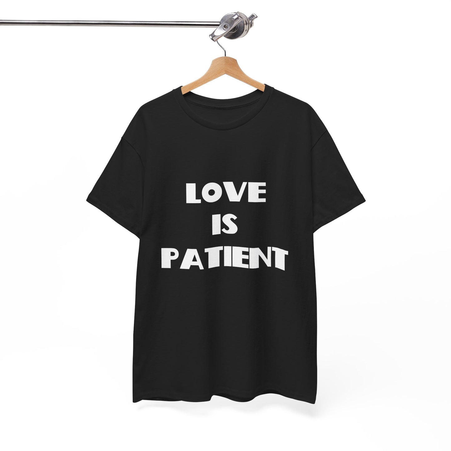 Love Is Patient Christian T-Shirt, Christian Gifts, Christian Back To School Gifts, Trendy Christian Apparel
