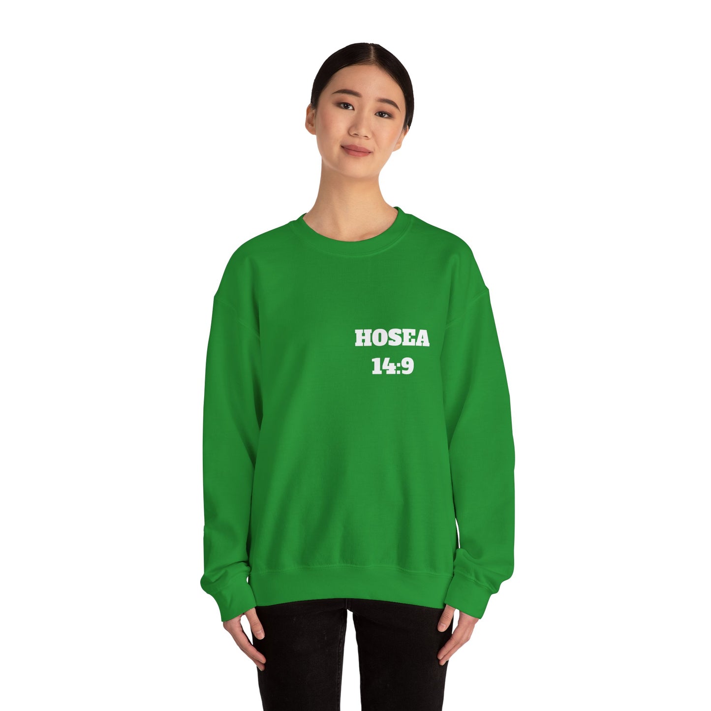 Hosea 14:9 Christian Sweatshirt, Christian Gifts, Christian Back To School Gifts, Church Outfits