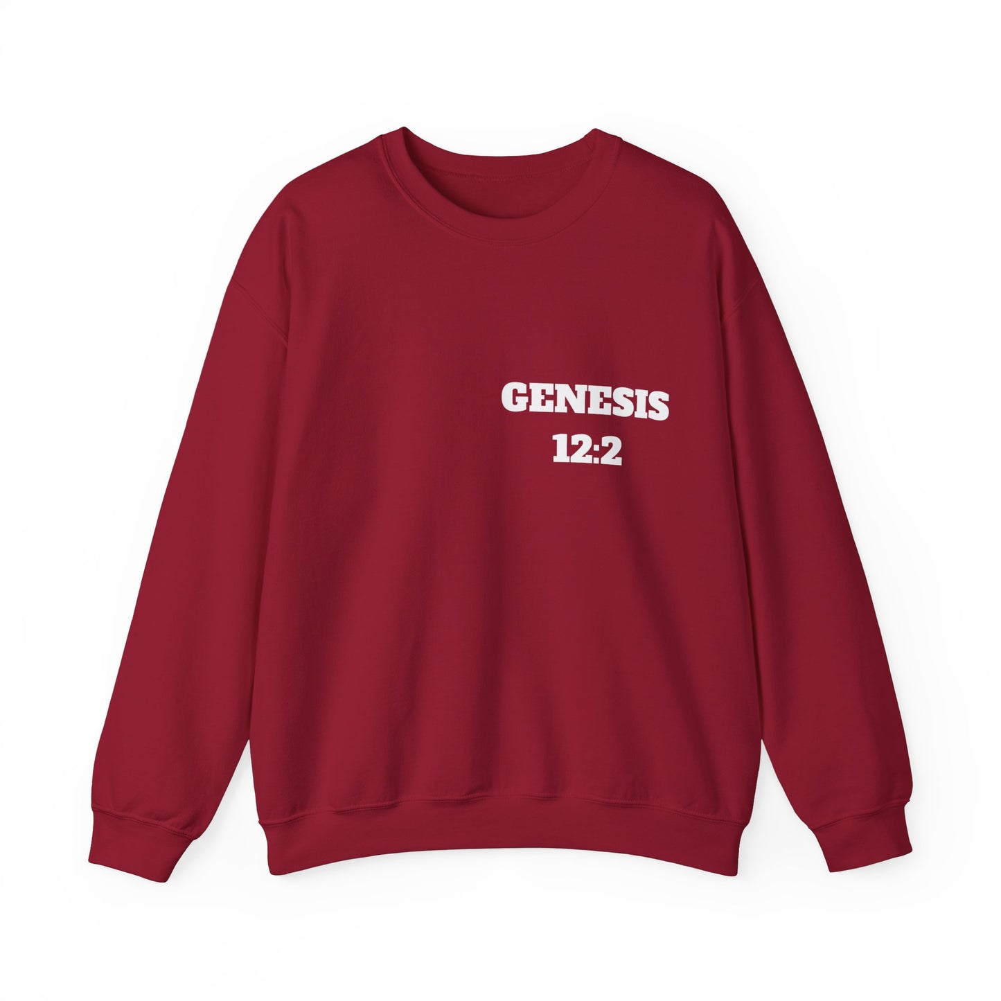 Genesis 12:2 Christian Sweatshirt, Christian Gifts, Christian Back To School Gifts, Trendy Christian Apparel
