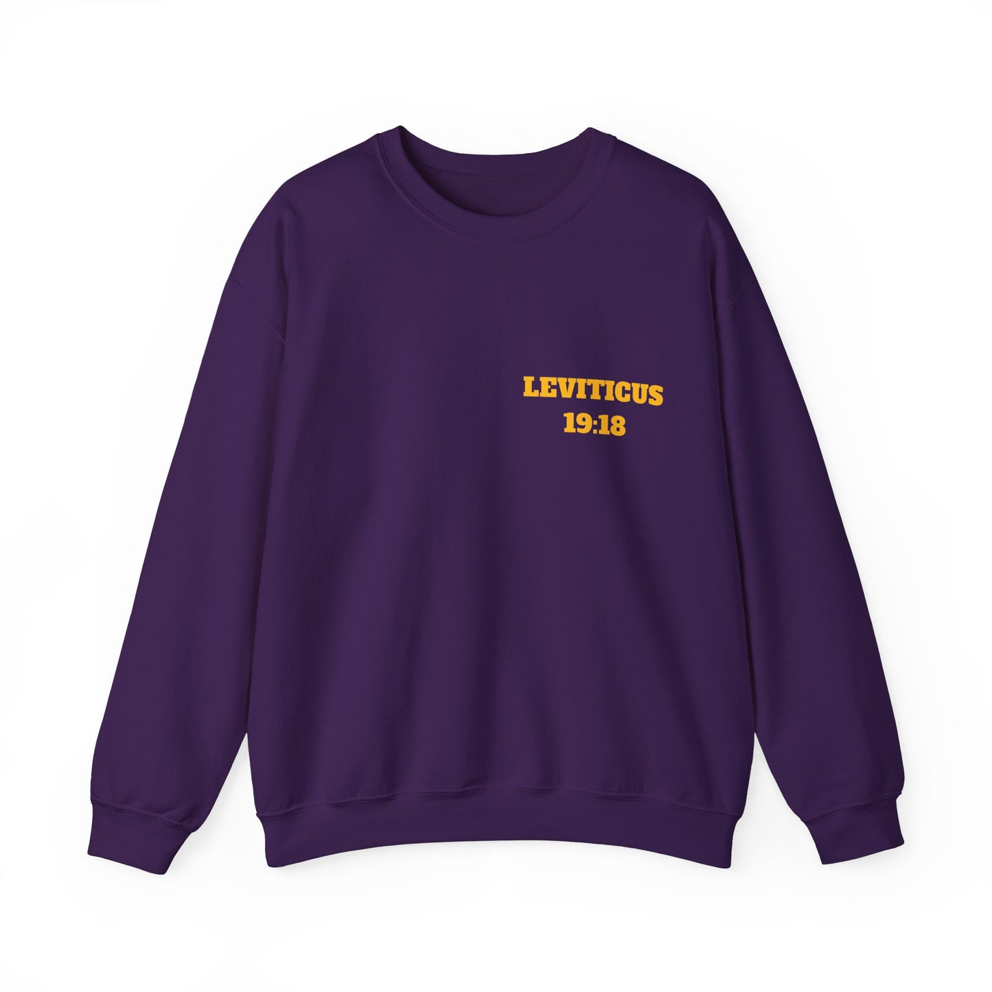 Leviticus 19:18 Christian Sweatshirt, Christian Gifts, Christian Back To School Gifts, Trendy Christian Apparel