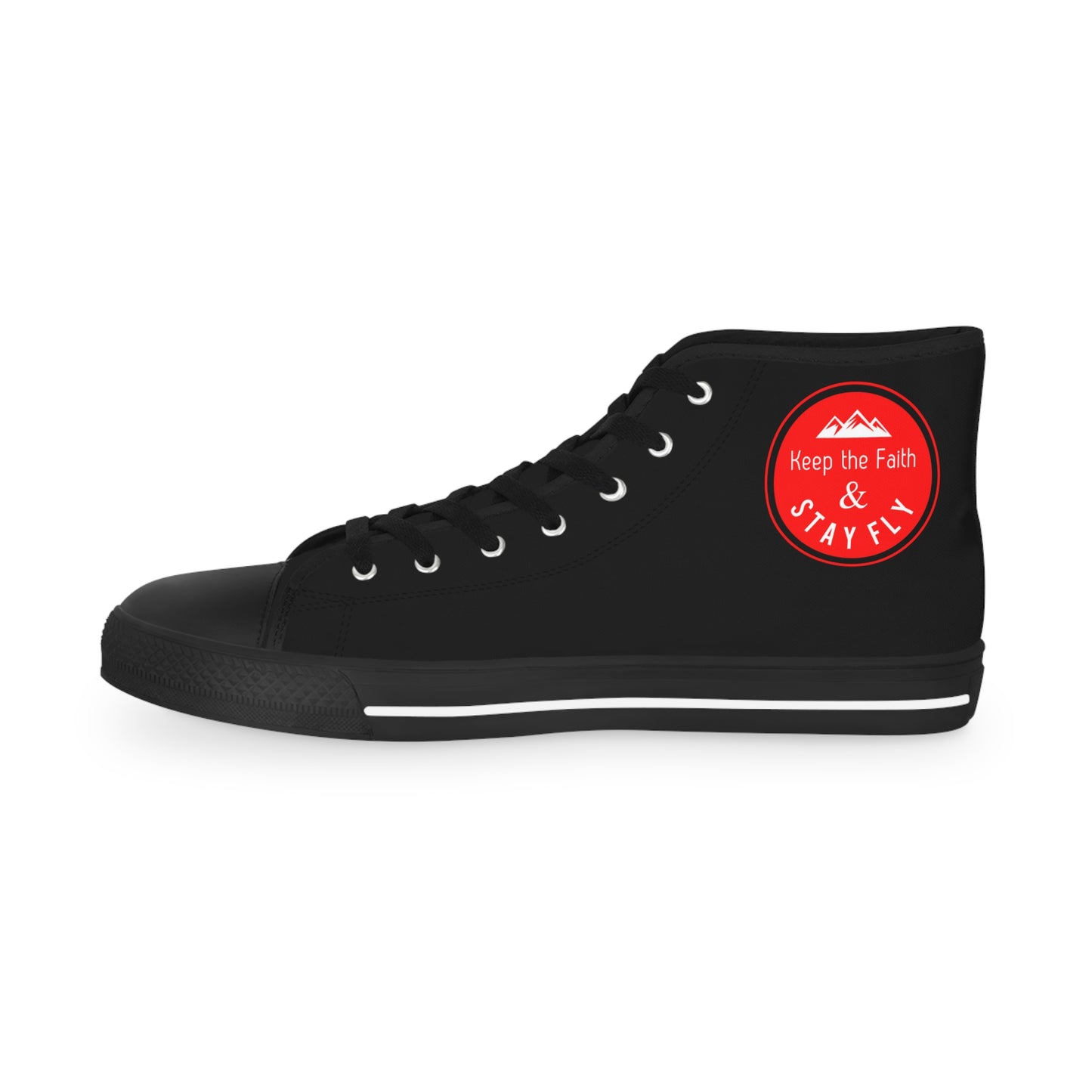 Keep The Faith & Stay Fly Christian Men's Sneakers