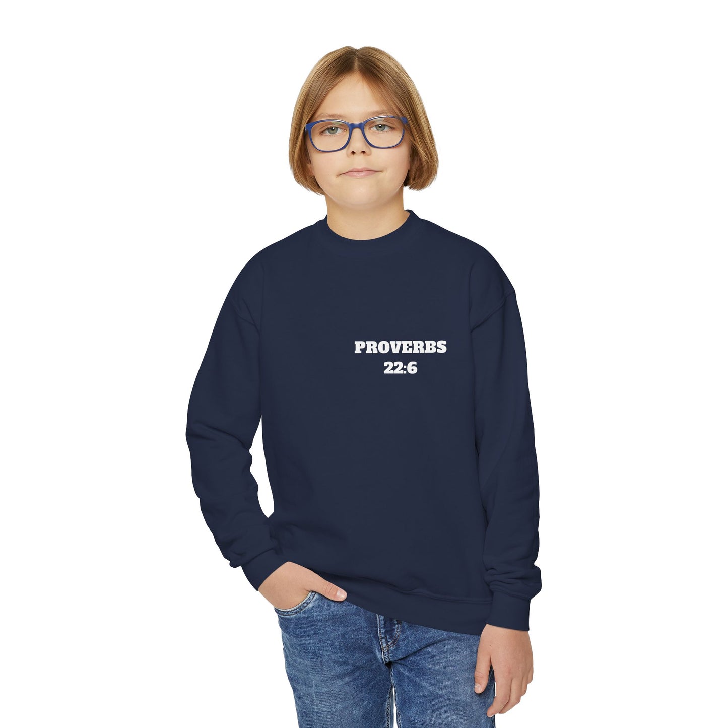 Proverbs 22:6 - Christian Kids Clothing, Kids Christian Shirt, Christian Sweatshirt, Christian Hoodie, Kids Church Shirts, Kids Bible Shirts