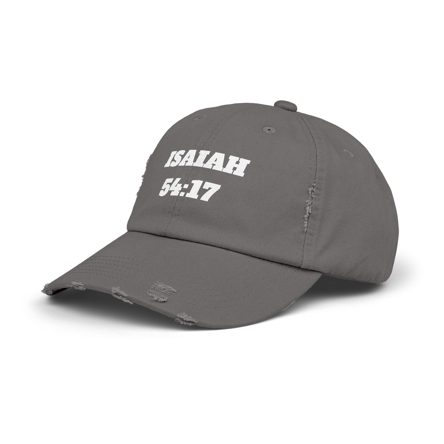 Isaiah 54:17 Christian Dad Hat, Christian Caps, Church Hats For Women, Mens Christian Hats, Spring Clothing, Christian Gifts, Distressed Cap