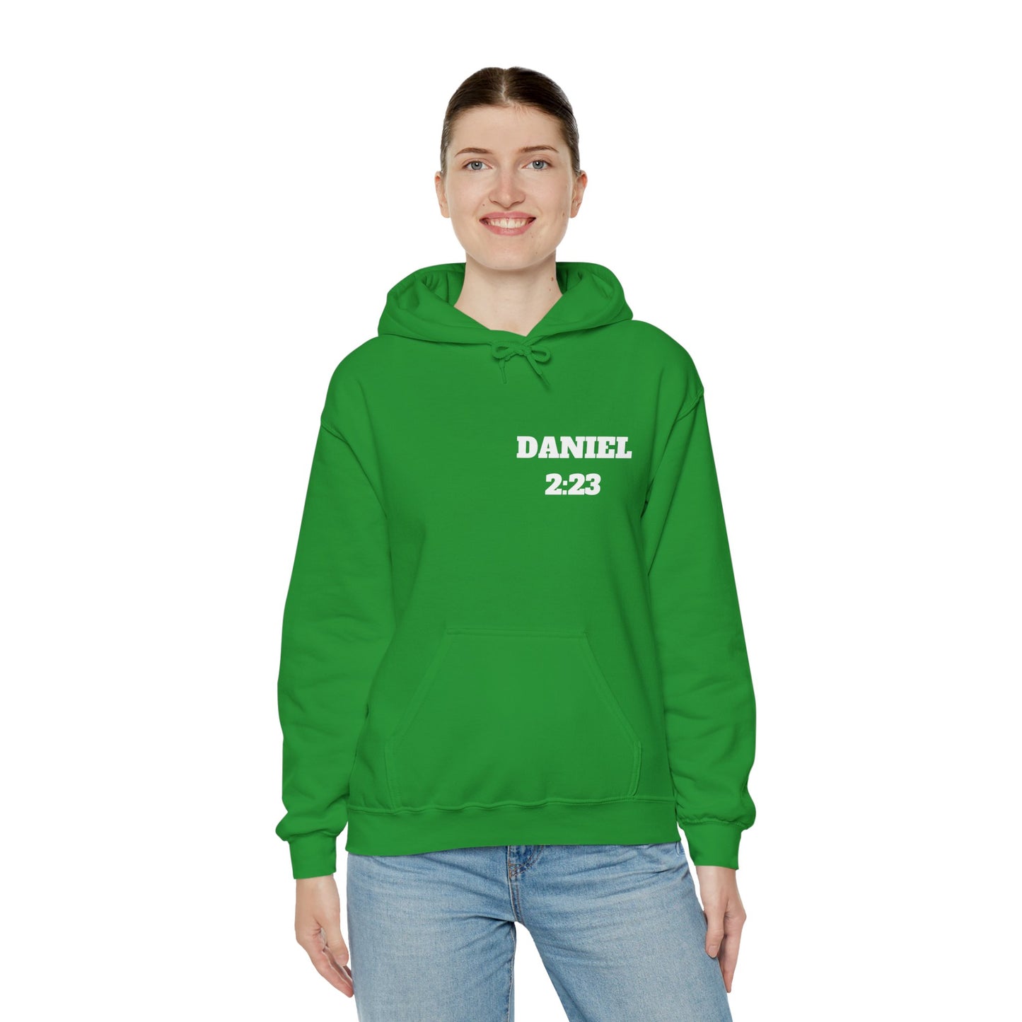 Daniel 2:23 Christian Hoodie, Christian Gifts, Christian Back To School Gifts, Trendy Christian Apparel