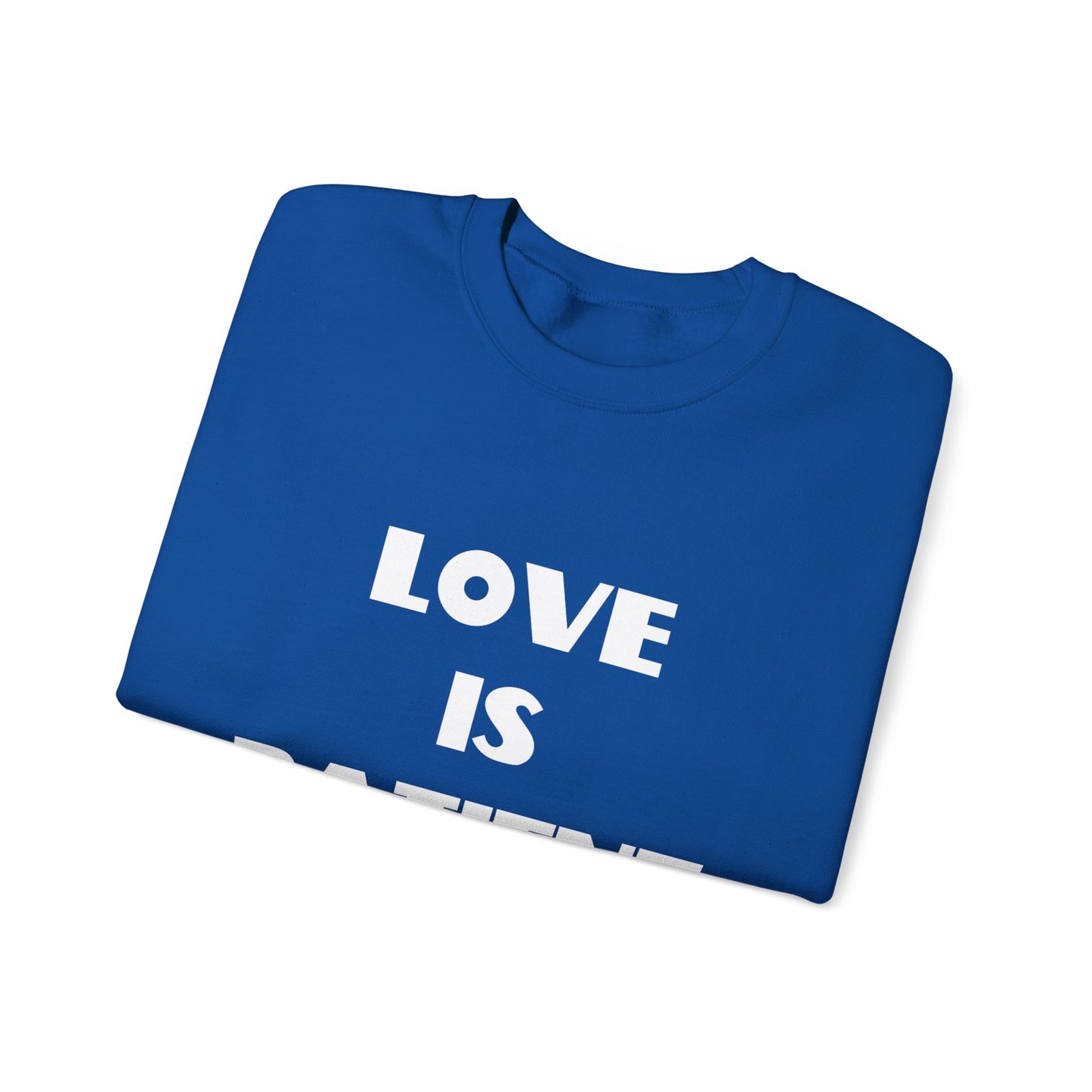 Love is Patient Christian Sweatshirt, Christian Gifts, Christian Back To School Gifts, Church Outfits