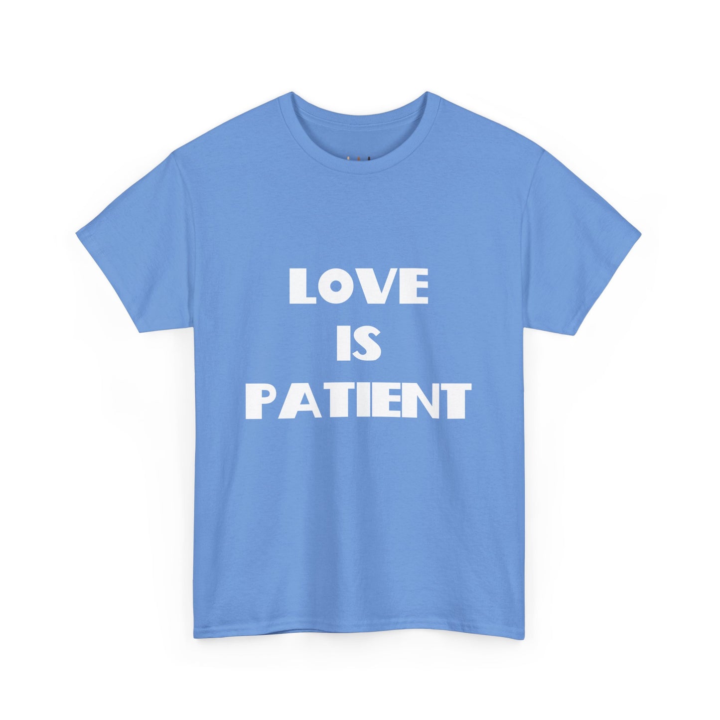 Love Is Patient Christian T-Shirt, Christian Gifts, Christian Back To School Gifts, Trendy Christian Apparel