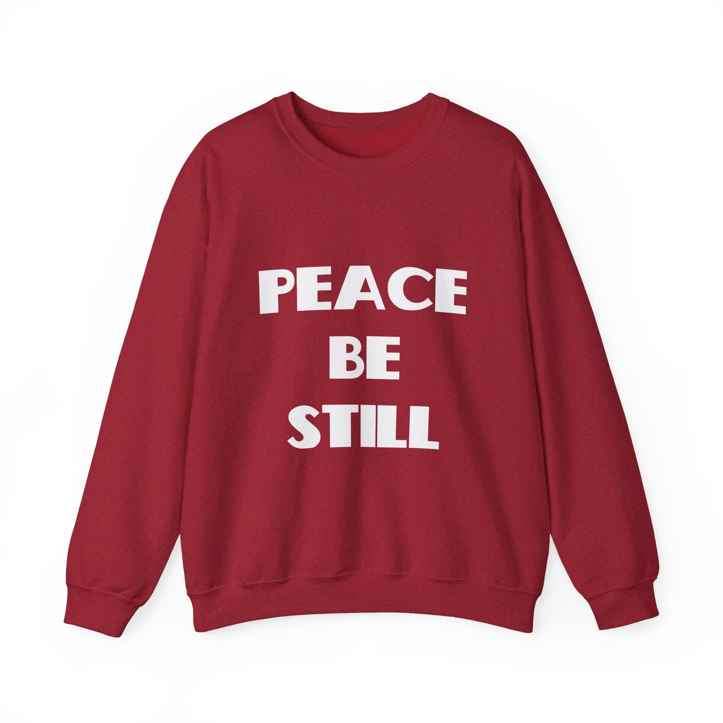 Peace Be Still Christian Sweatshirt, Christian Gifts, Christian Back To School Gifts, Trendy Christian Apparel