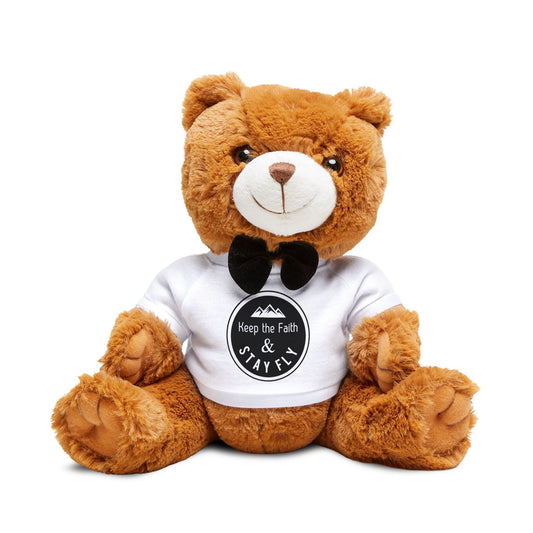 Keep The Faith & Stay Fly Teddy Bear