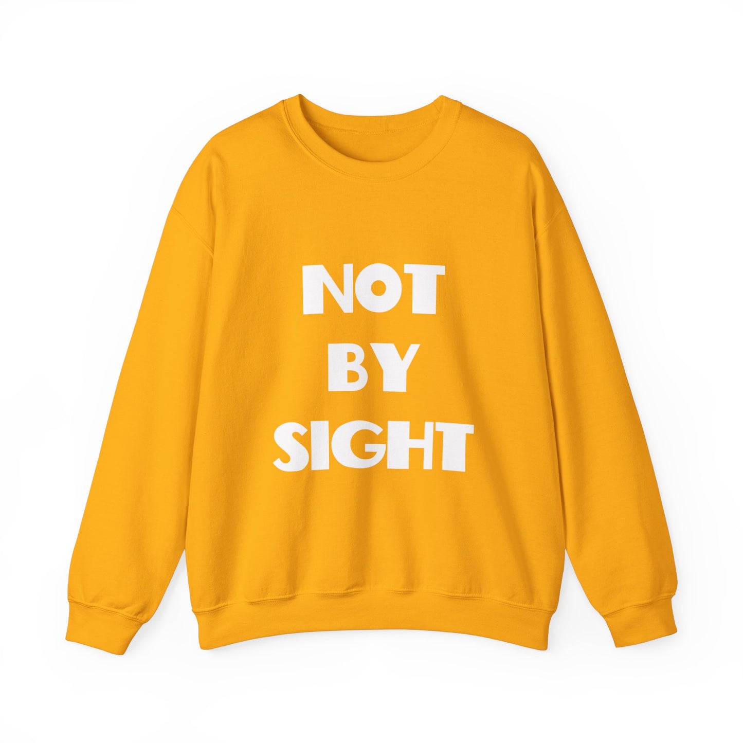 Not By Sight Christian Sweatshirt, Christian Gifts, Christian Back To School Gifts, Church Outfits
