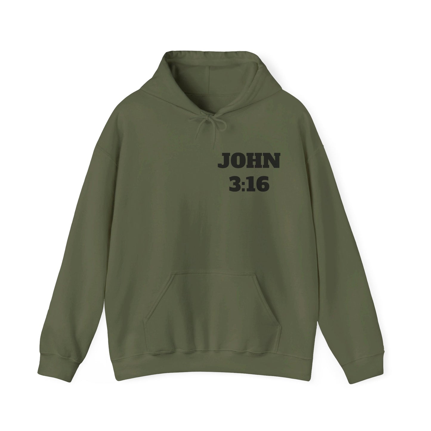 John 3:16 - Christian Clothing, Christian Shirts, Christian Sweatshirt, Christian Hoodie, Top Religious Shirts, Bible Shirts, Bible verse