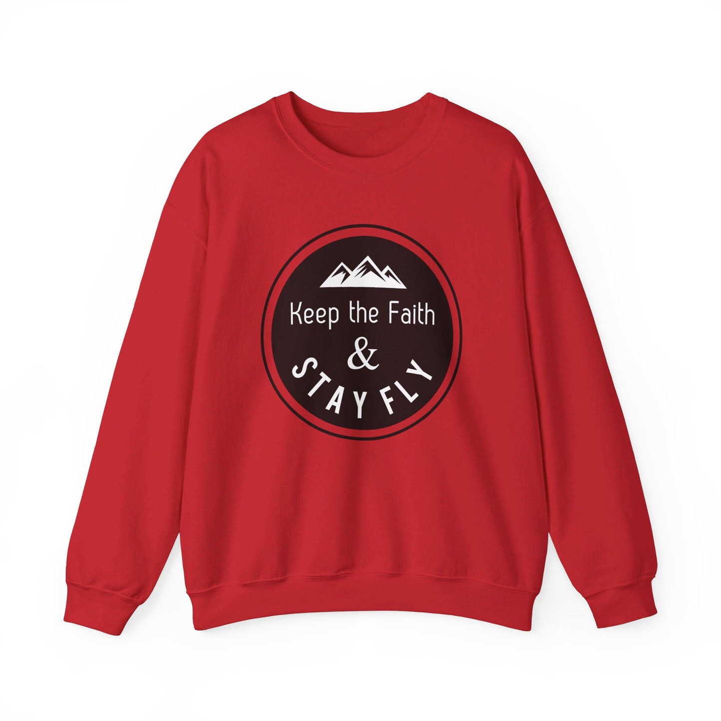 Keep The Faith & Stay Fly Christian Clothing, Christian Shirts, Christian Sweatshirt, Christian Hoodie, Top Religious Shirts, Bible Shirts