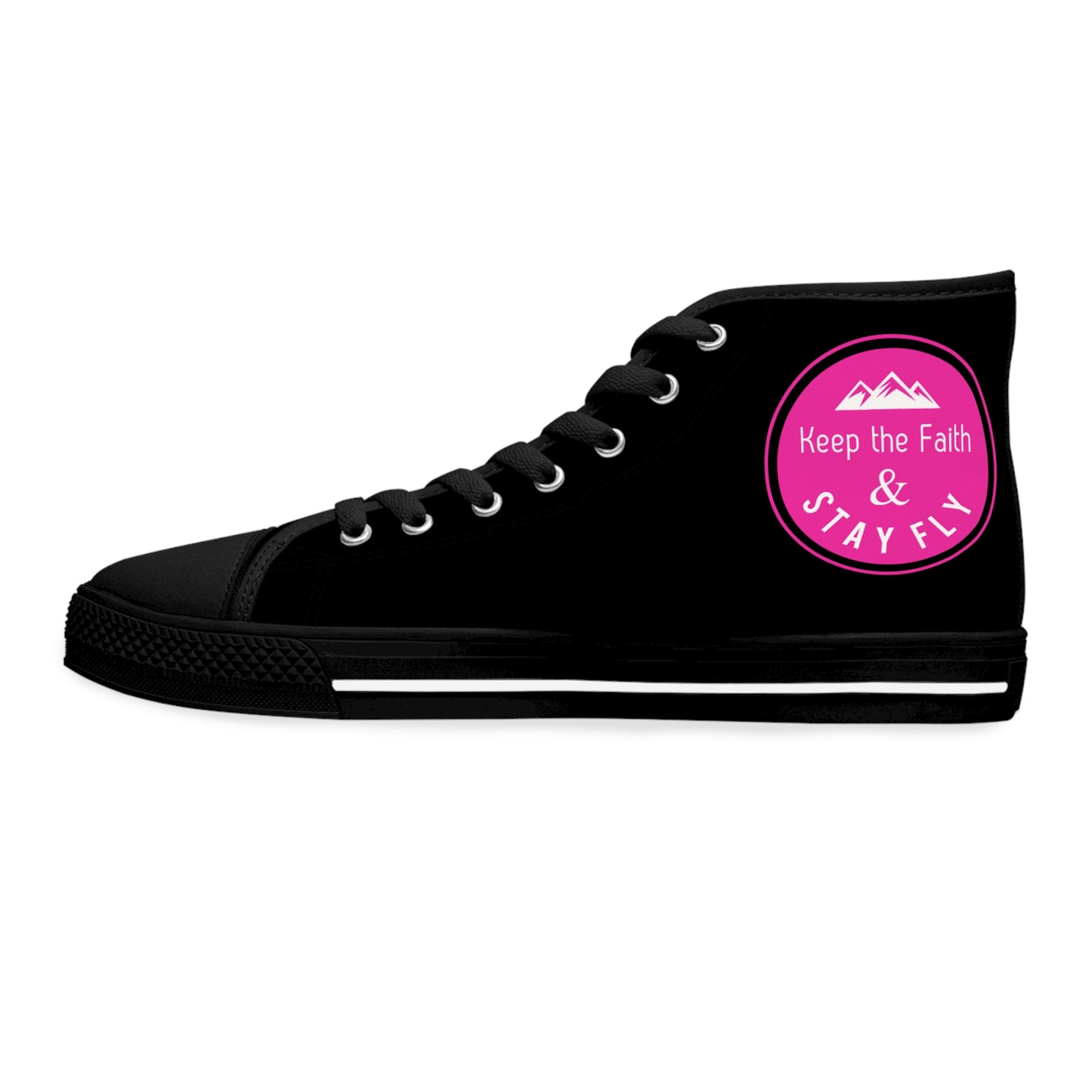 Keep The Faith & Stay Fly Christian Women's Sneakers