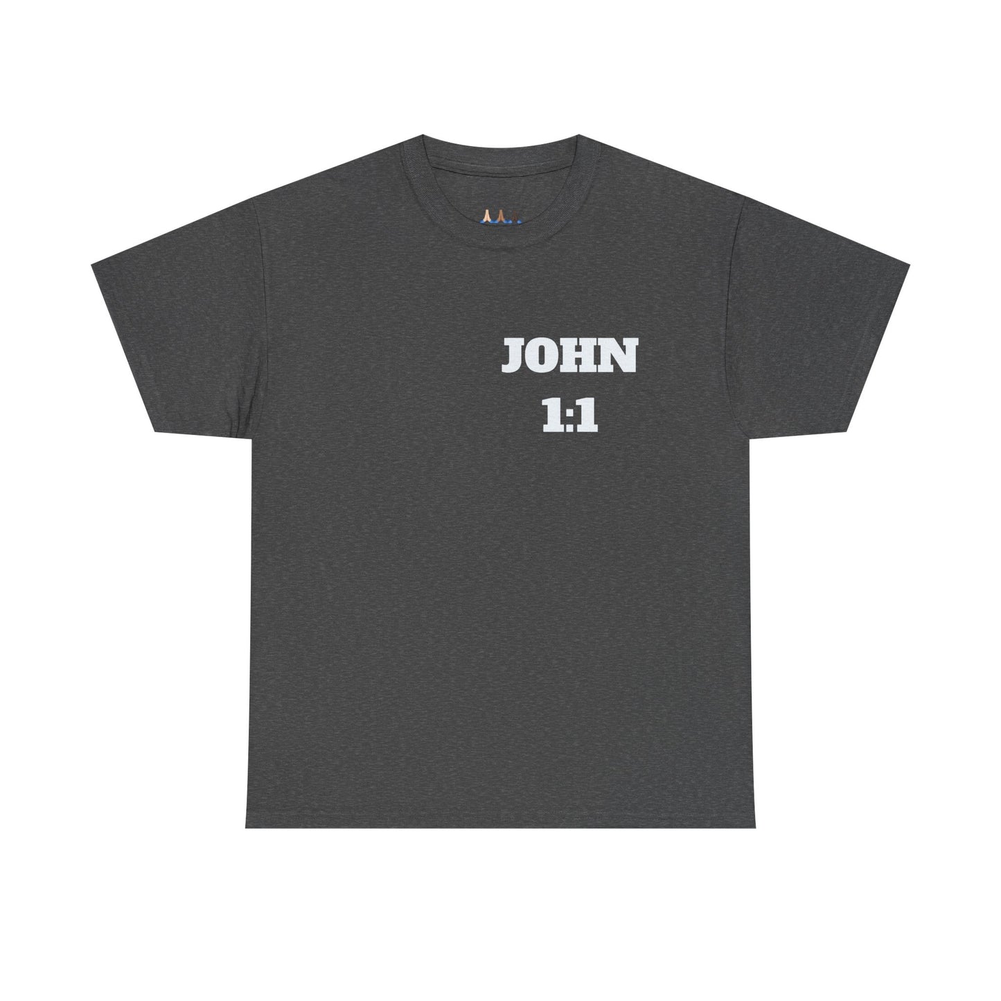 John 1:1 Bible Verse Shirt, Faith Based Clothing, Church Shirts, Christian Apparel, Trendy Christian Clothing