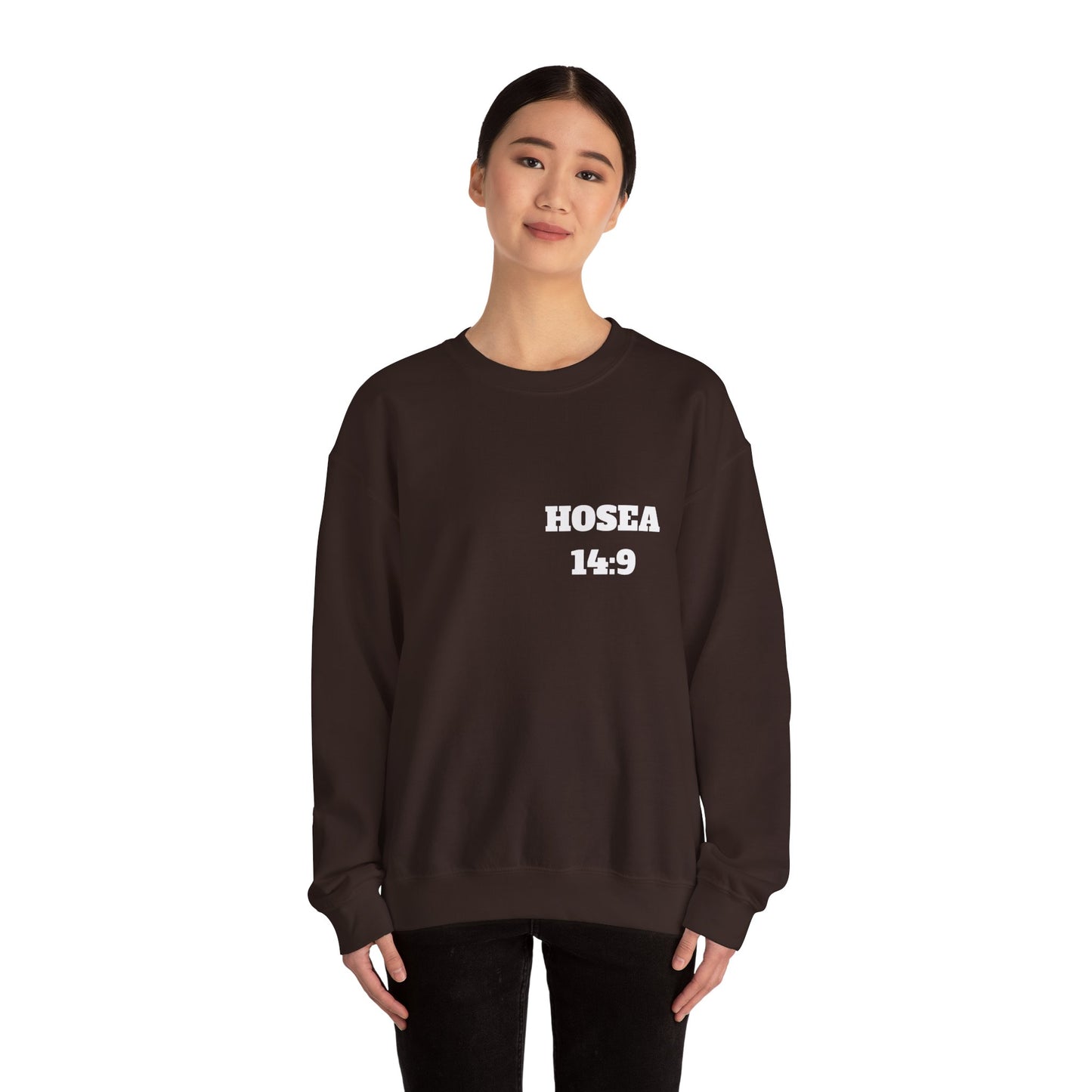 Hosea 14:9 Christian Sweatshirt, Christian Gifts, Christian Back To School Gifts, Church Outfits