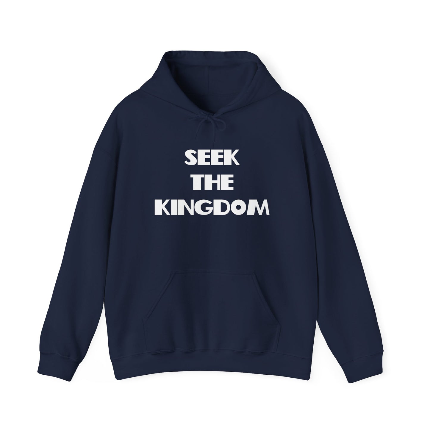 Seek The Kingdom Hoodie – Christian Gifts, Trendy Christian Apparel, Christian Christmas Gifts