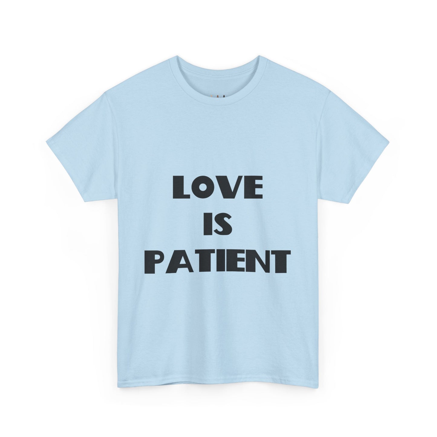 Love Is Patient Christian T-Shirt, Christian Gifts, Christian Back To School Clothes, Church Outfits, Minimalist T-Shirt