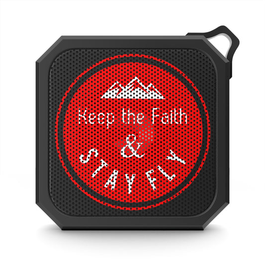 Keep The Faith & Stay Fly Outdoor Bluetooth Speaker
