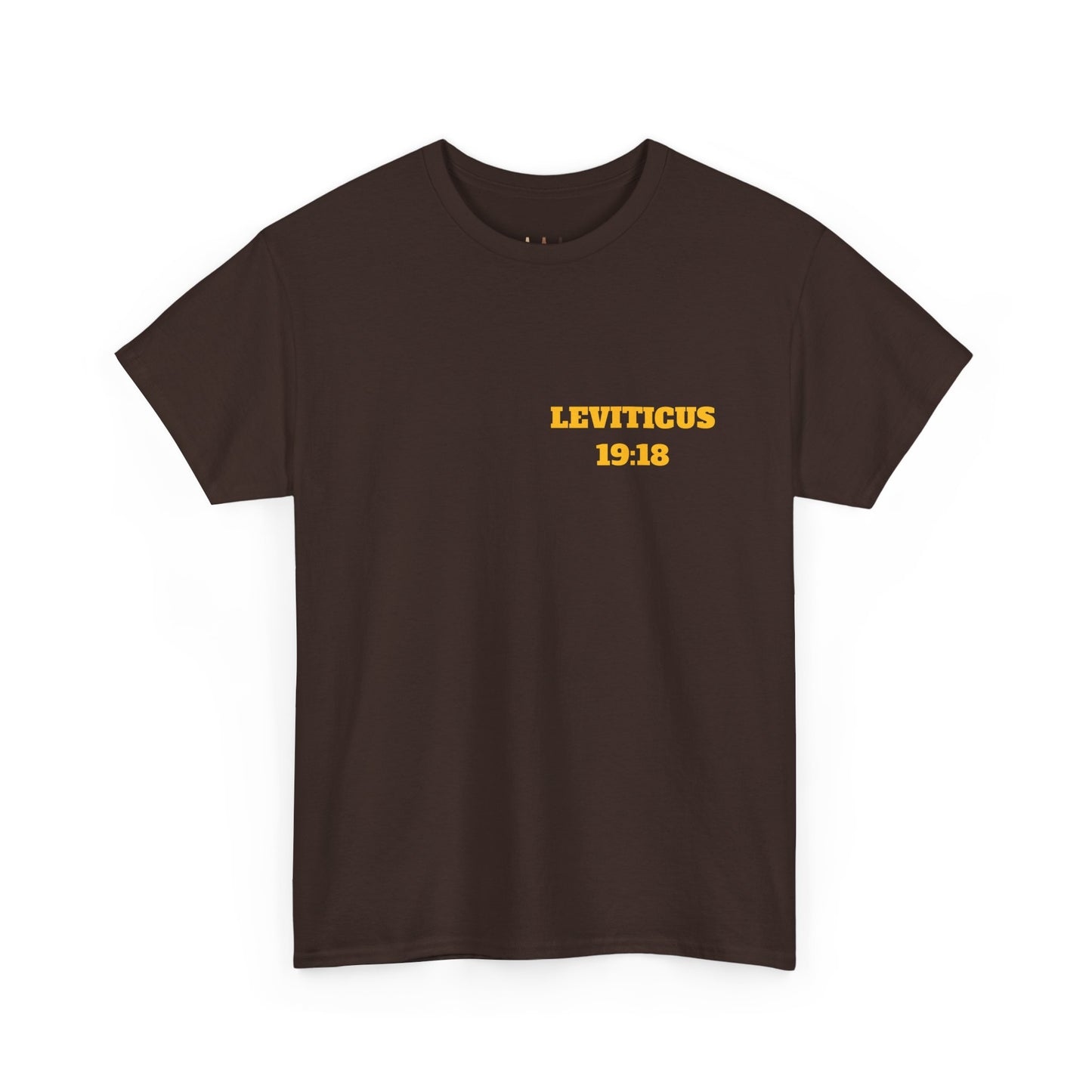 Leviticus 19:18 Christian T-Shirt, Christian Gifts, Christian Back To School Gifts, Trendy Christian Apparel