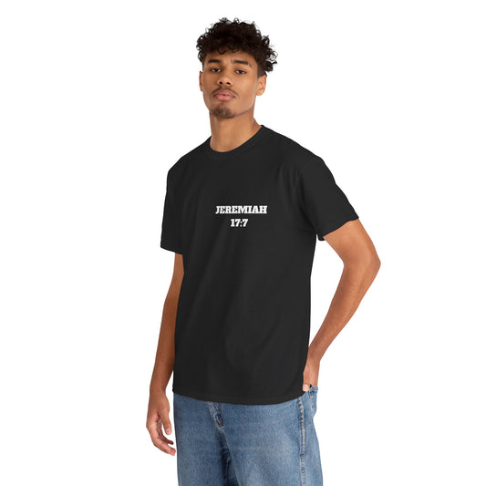 Jeremiah 17:7 Christian T-Shirt, Christian Gifts, Christian Back To School Gifts, Trendy Christian Apparel