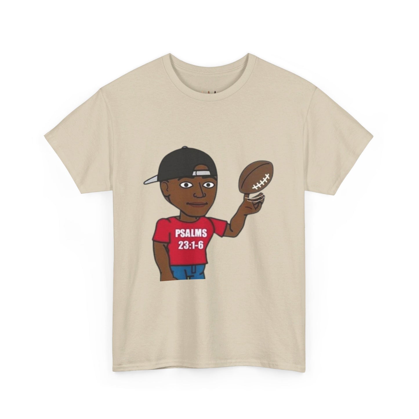 Psalms 23:1-6 Bitmoji Christian Men's T-Shirt, Mens Easter Shirt, Easter Gifts, Mens Easter Gifts, Christian Mens Clothes, Men's Gifts Ideas