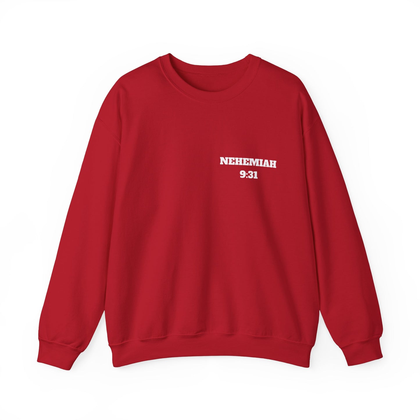 Nehemiah 9:31 Christian Sweatshirt, Christian Gifts, Christian Back To School Gifts, Church Outfits