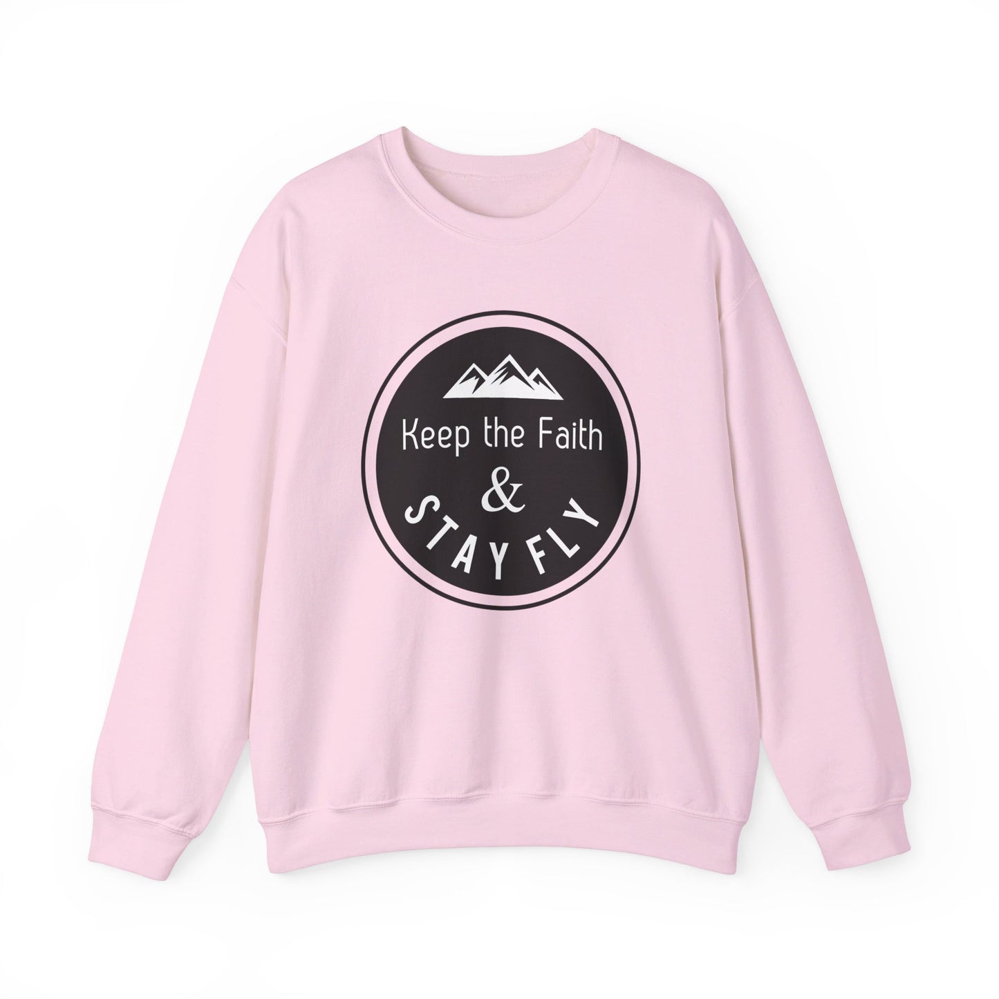 Keep The Faith & Stay Fly Christian Clothing, Christian Shirts, Christian Sweatshirt, Christian Hoodie, Top Religious Shirts, Bible Shirts
