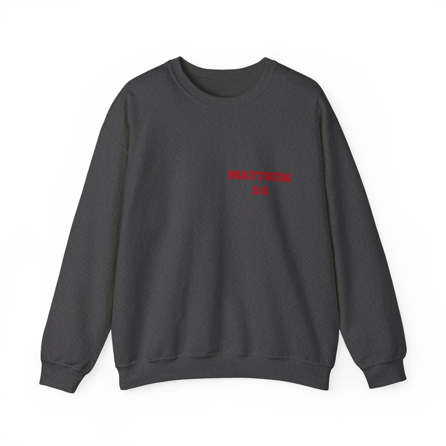 Matthew 5:5 Christian Sweatshirt, Christian Tee Shirts, Faith T-Shirts, Bible Verse T-Shirts, Christian Tees With Scripture