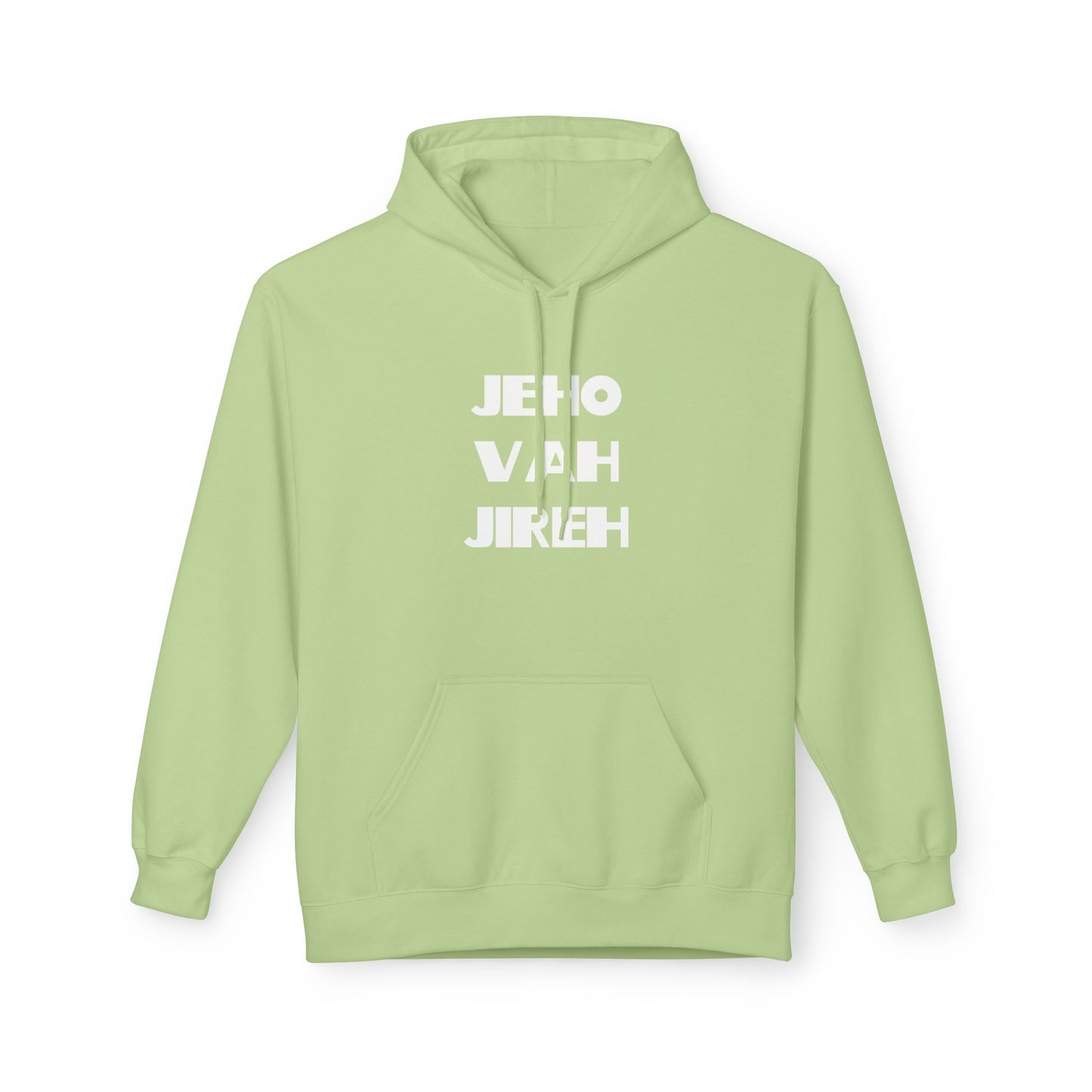 Jehovah Jireh Hoodie — Minimalist Christian Faith Pullover