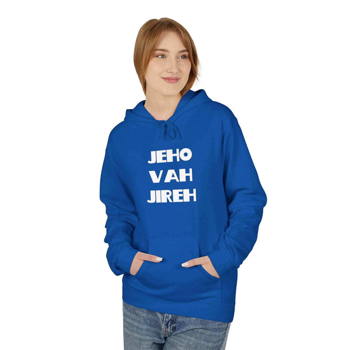 Jehovah Jireh Hoodie — Minimalist Christian Faith Pullover