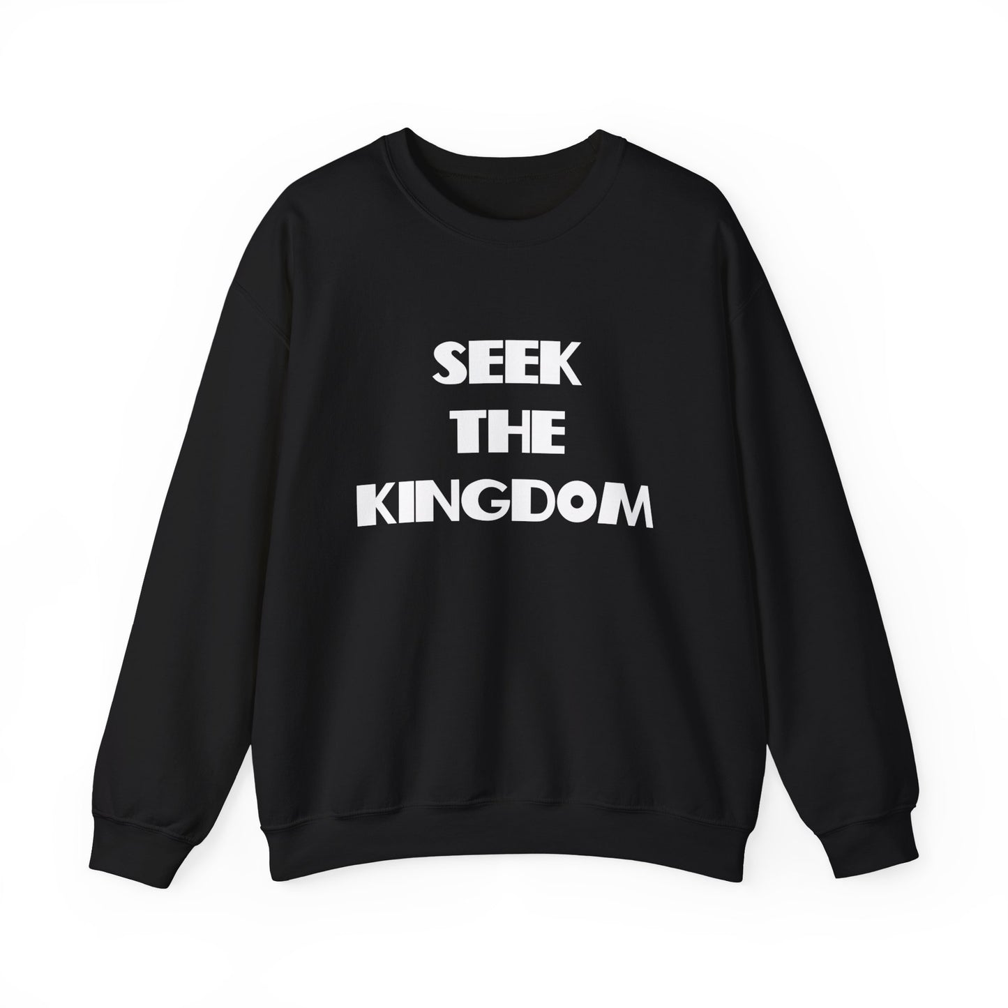 Seek The Kingdom Sweatshirt, Christian Gifts, Trendy Christian Apparel, Christian Christmas Gifts