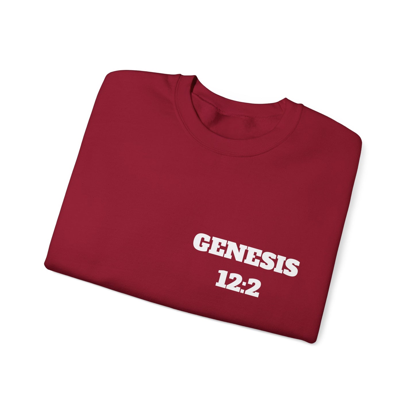Genesis 12:2 Christian Sweatshirt, Christian Gifts, Christian Back To School Gifts, Trendy Christian Apparel
