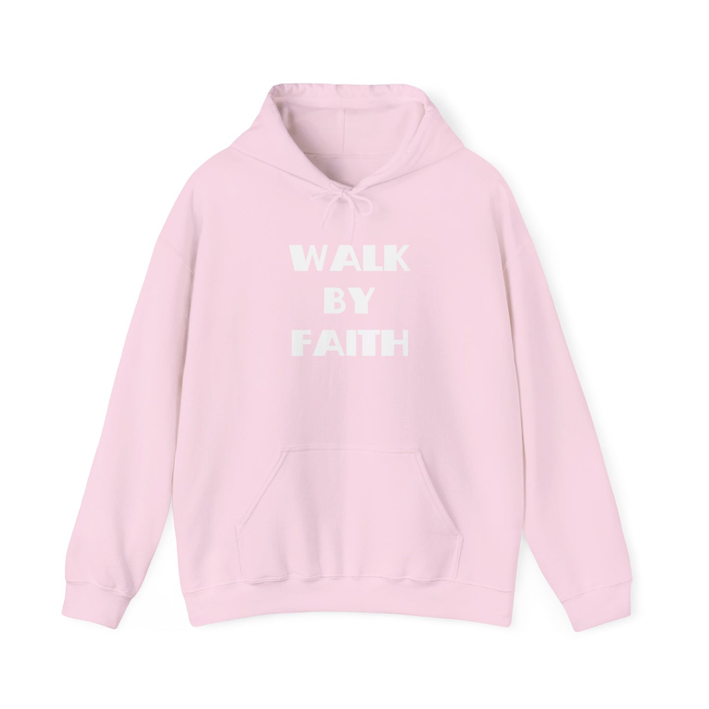 Walk By Faith Hoodie – Inspirational Christian Hoodie