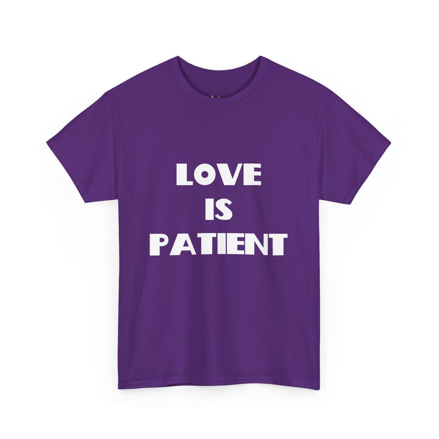 Love Is Patient Christian T-Shirt, Christian Gifts, Christian Back To School Gifts, Trendy Christian Apparel