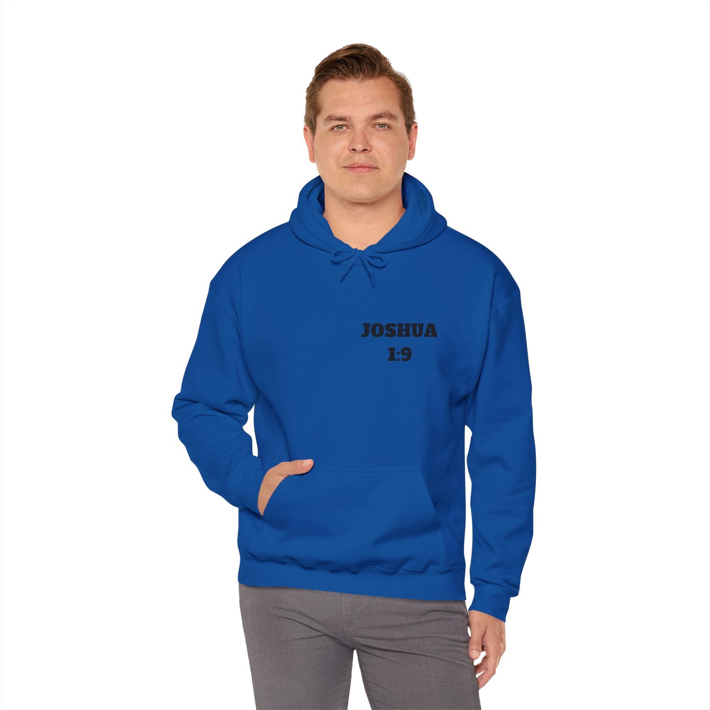 Joshua 1:9 Christian Hoodie, Christian Gifts, Christian Back To School Gifts, Trendy Christian Apparel