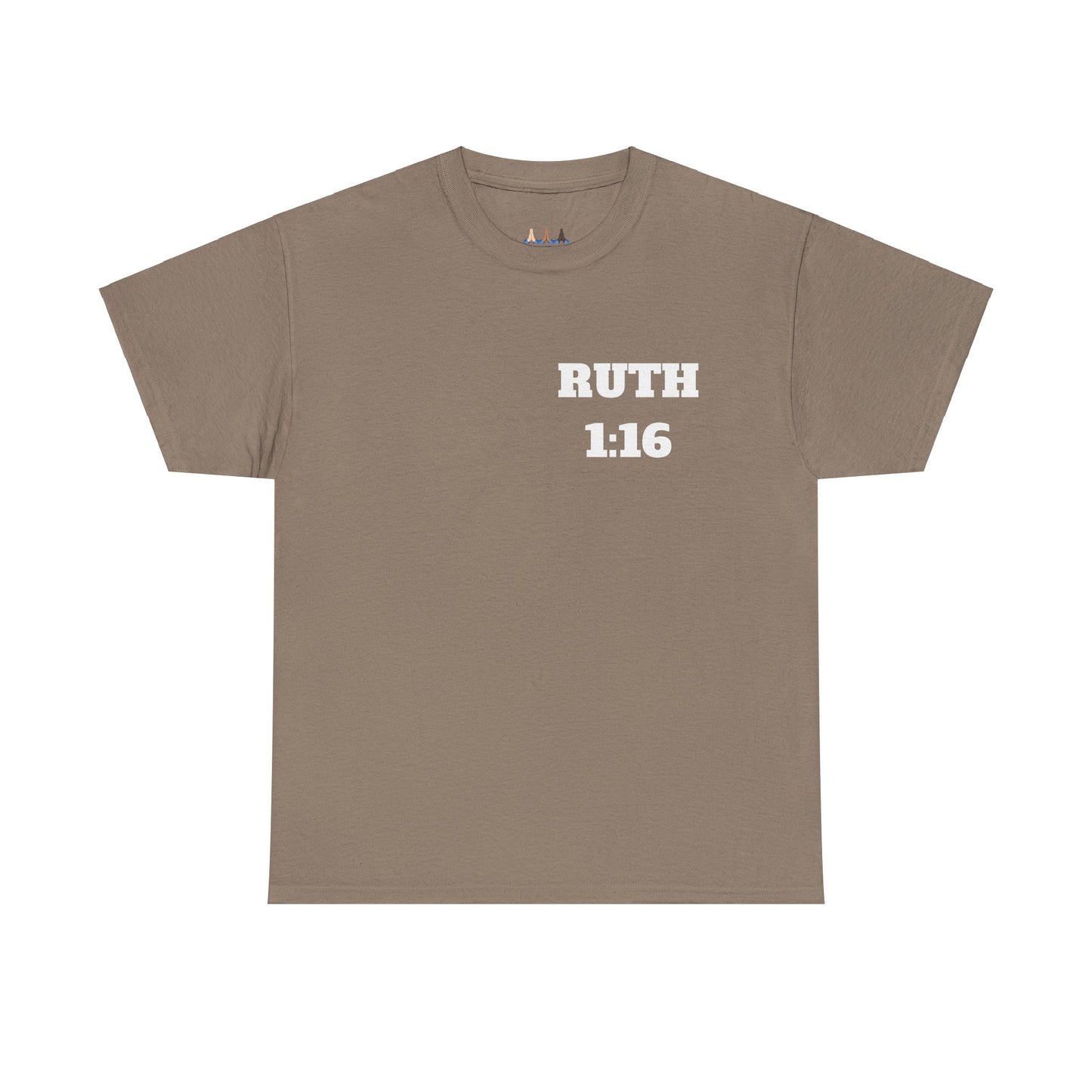 Ruth 1:16 Christian T-Shirt, Christian Gifts, Christian Back To School Gifts, Trendy Christian Apparel