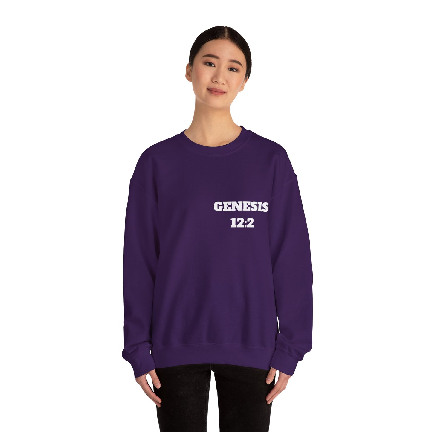 Genesis 12:2 Christian Sweatshirt, Christian Gifts, Christian Back To School Gifts, Trendy Christian Apparel