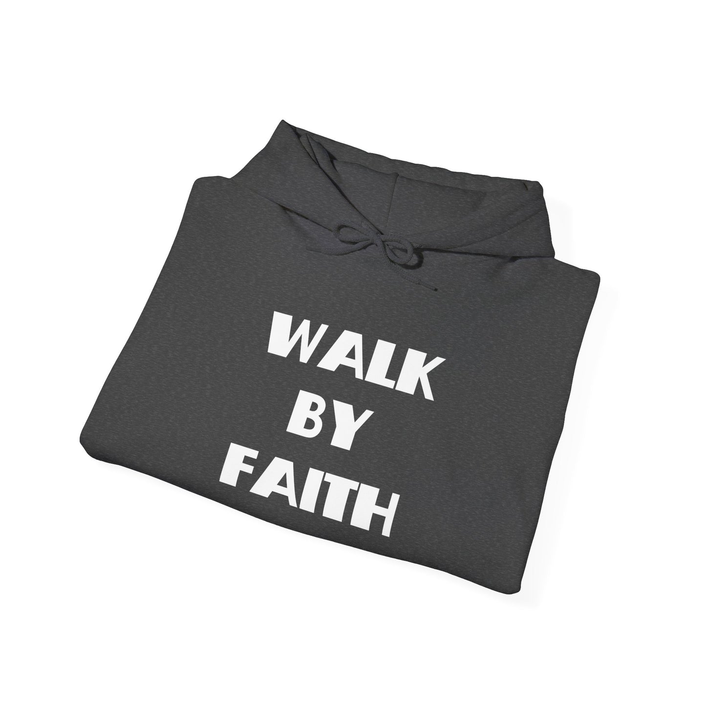 Walk By Faith Hoodie – Inspirational Christian Hoodie