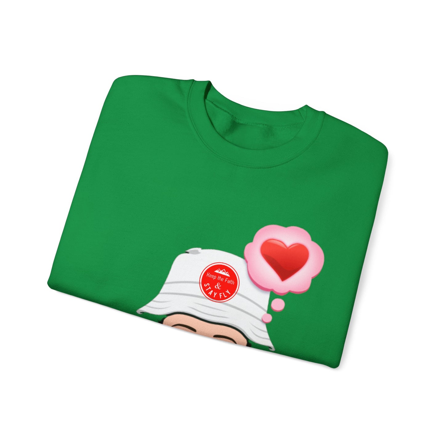 Love Is Kind Women's Christian Emoji Sweatshirt