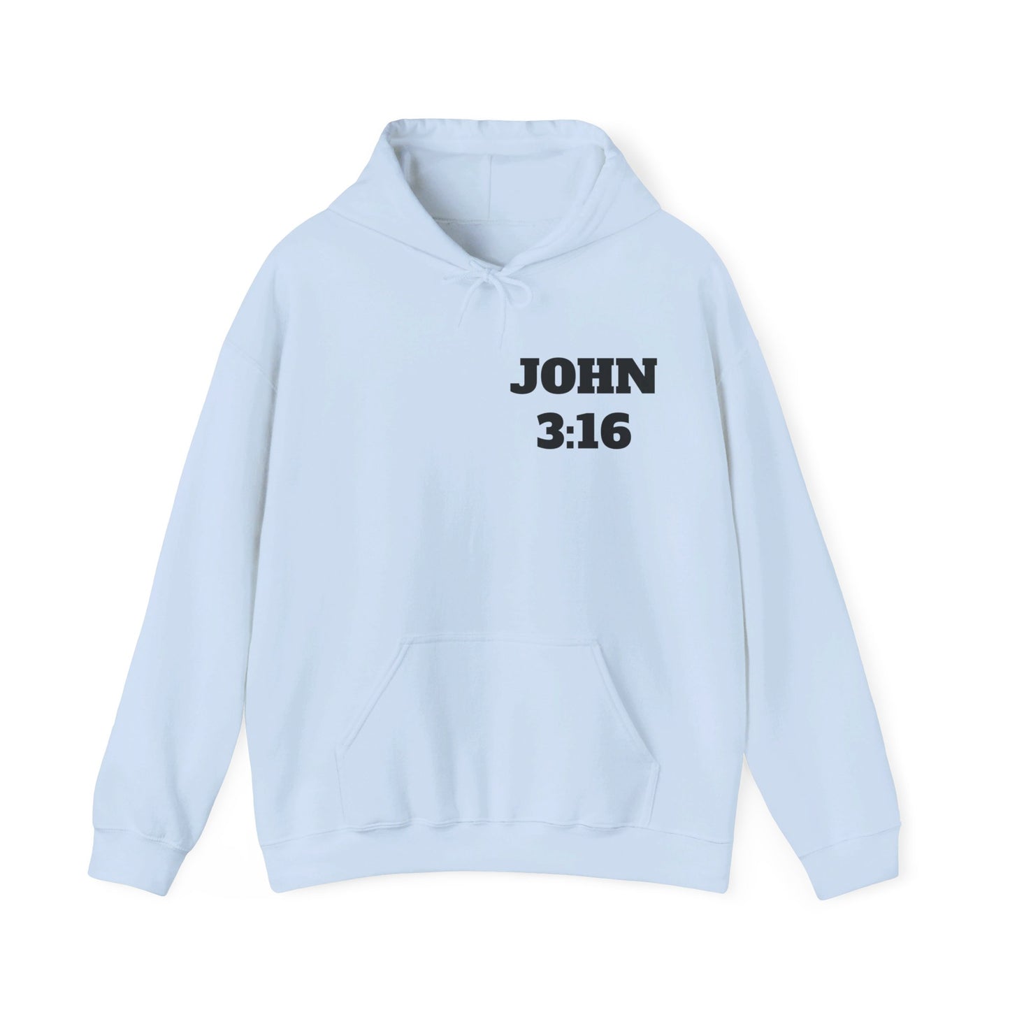 John 3:16 - Christian Clothing, Christian Shirts, Christian Sweatshirt, Christian Hoodie, Top Religious Shirts, Bible Shirts, Bible verse