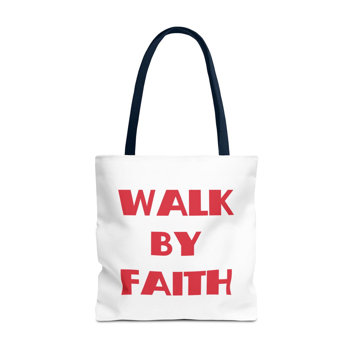 Walk By Faith Christian Tote Bag