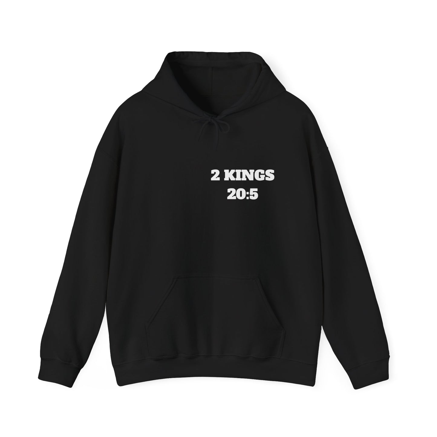 2 Kings 20:5 Christian Hoodie, Christian Gifts, Christian Back To School Gifts, Trendy Christian Apparel