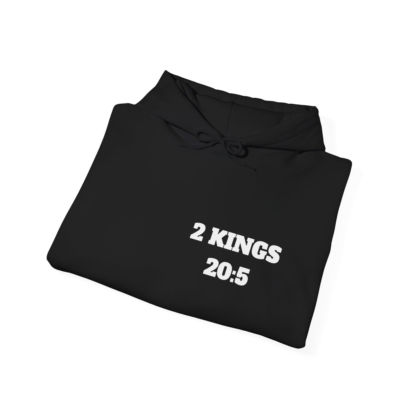2 Kings 20:5 Christian Hoodie, Christian Gifts, Christian Back To School Gifts, Trendy Christian Apparel