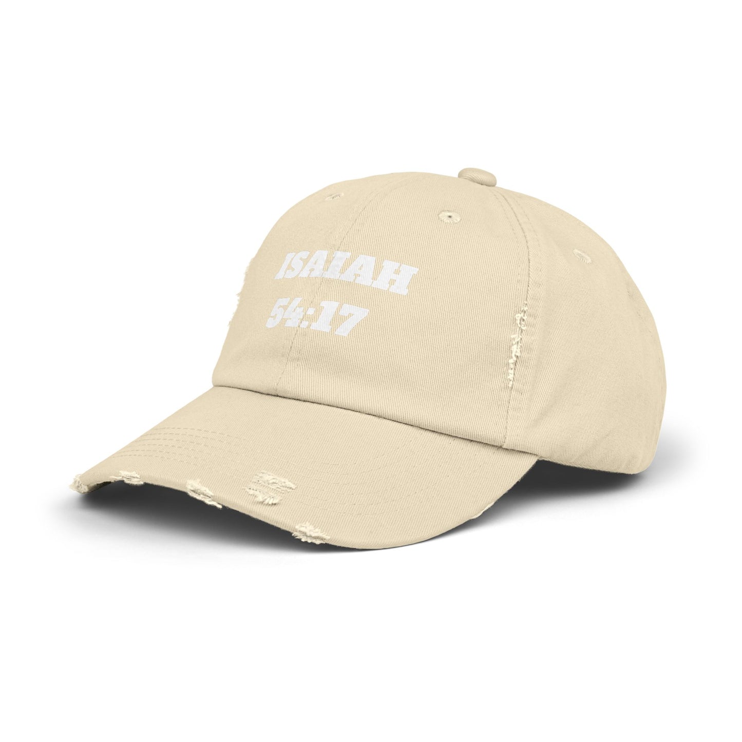 Isaiah 54:17 Christian Dad Hat, Christian Caps, Church Hats For Women, Mens Christian Hats, Spring Clothing, Christian Gifts, Distressed Cap