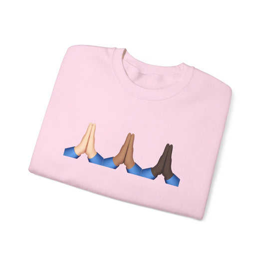 Praying Hands Emoji Shirt -Pray Shirt, Pray Sweatshirt, Christian Clothing, Christian Shirts, Christian Sweatshirt, Christian Hoodie, Prayer