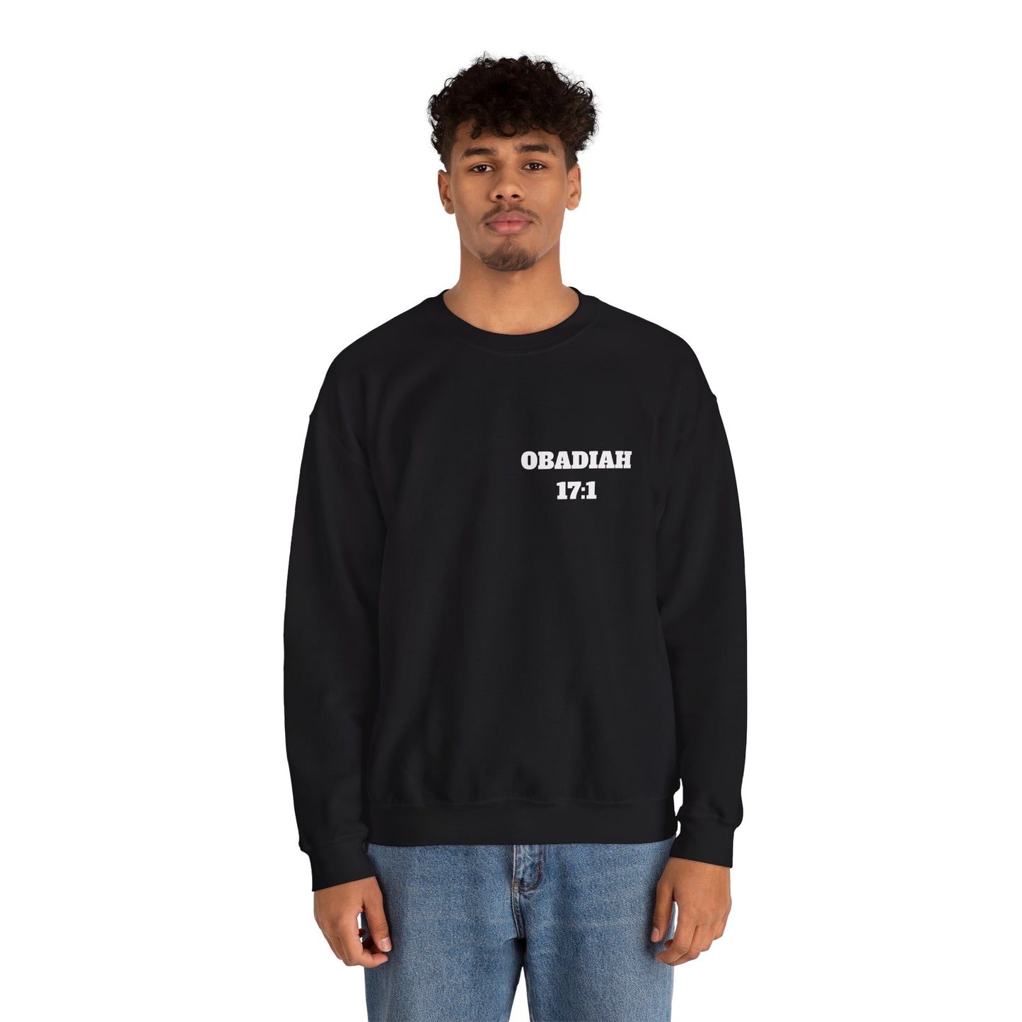 Obadiah 17:1 Christian Sweatshirt, Christian Gifts, Christian Back To School Gifts, Church Outfits