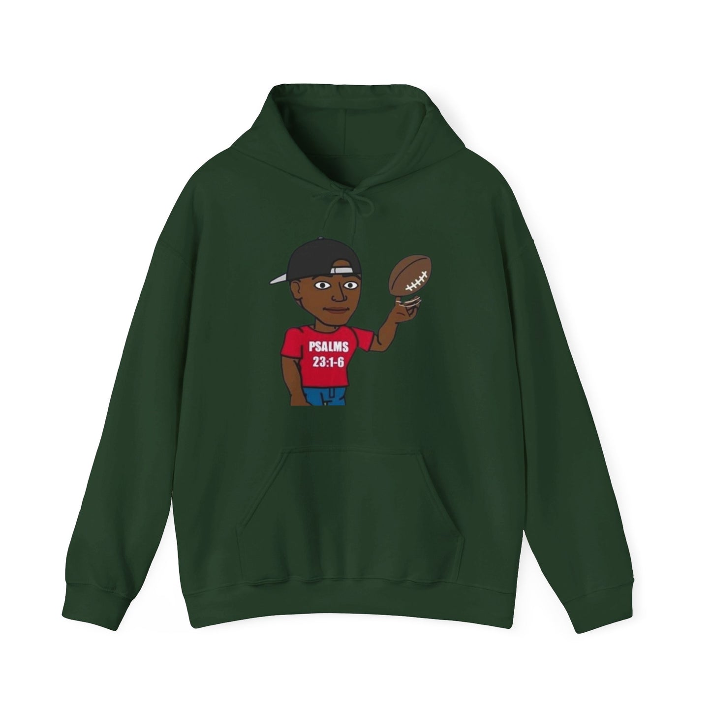 Psalms 23 Cartoon Shirt - Christian Clothing, Christian Shirts, Christian Sweatshirt, Christian Hoodie, Top Religious Shirts, Bible Shirts