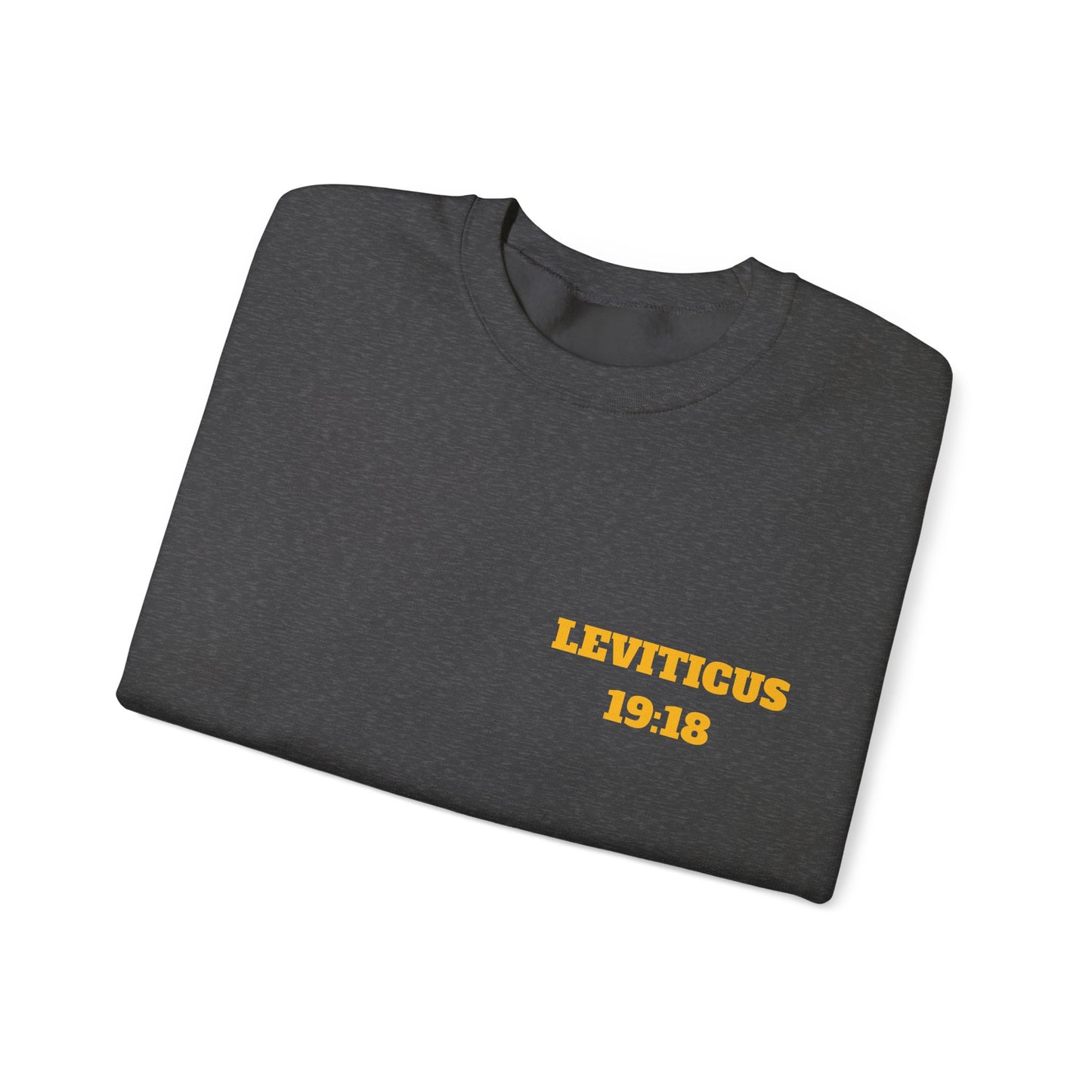 Leviticus 19:18 Christian Sweatshirt, Christian Gifts, Christian Back To School Gifts, Trendy Christian Apparel