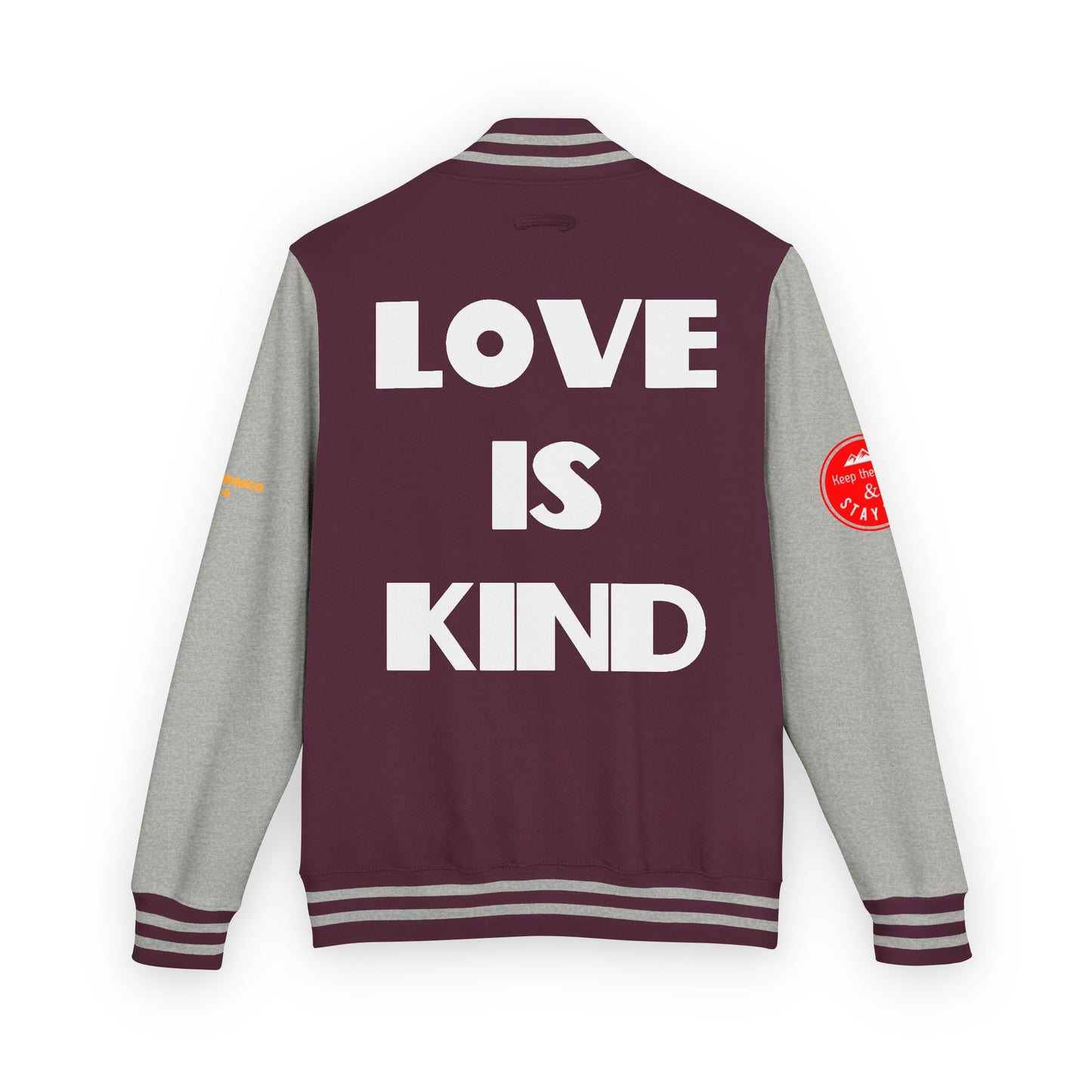Love Is Kind Letterman Jacket, Christian Letterman Jacket, Christian Streetwear