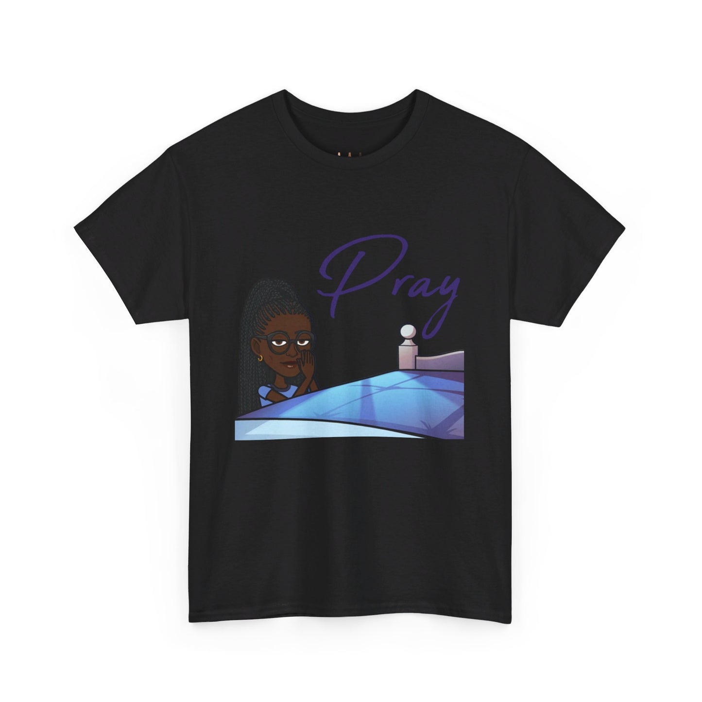 Praying Bitmoji Christian Women's TShirt, Women's Easter Outfit, Easter Gifts, Women's Easter Gifts, Christian Women's Clothing, Pray TShirt