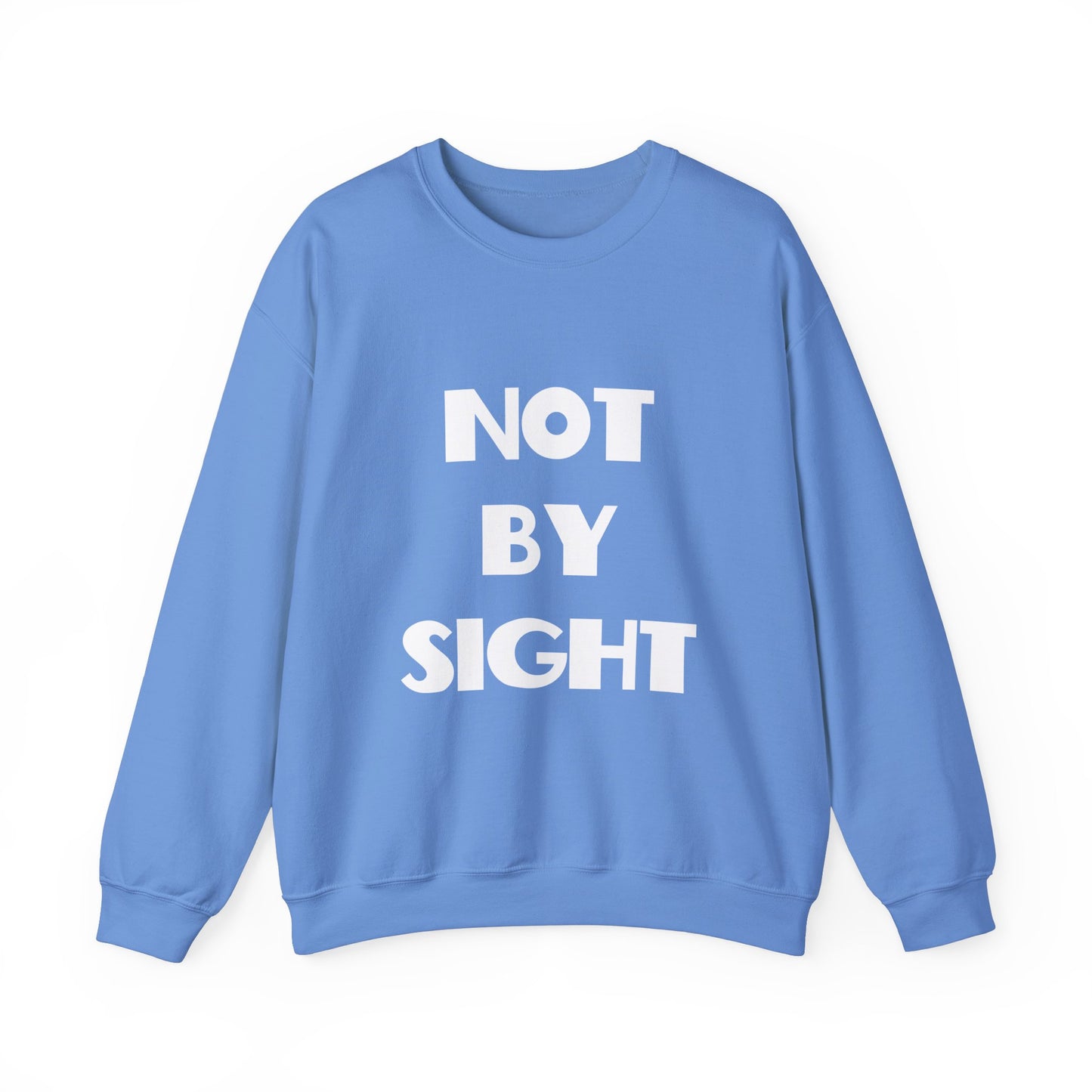 Not By Sight Christian Sweatshirt, Christian Gifts, Christian Back To School Gifts, Church Outfits